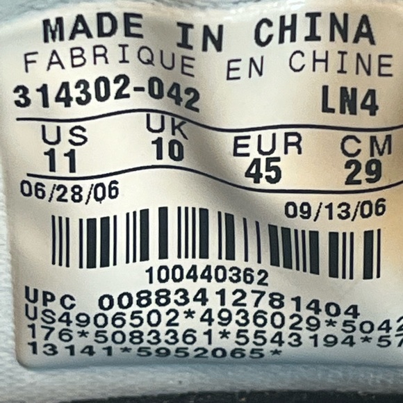 Nike Air Jordan Melo Carmelo Anthony 410 M3 Black Leather 314302 042 Size 11 - Picture 9 of 11